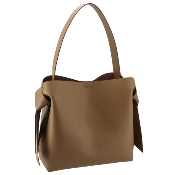 Acne Studios Medium Musubi Shoulder Camel Brown - Picture 1 of 8